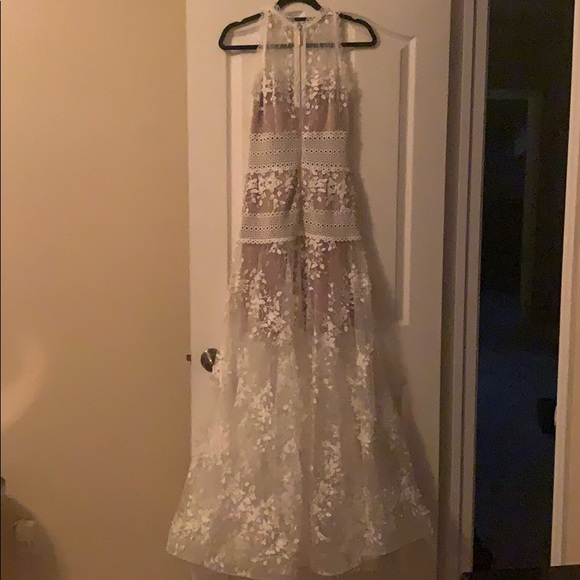 Bronx and Banco Megan Lace Embroidered Dress - Picture 5 of 8